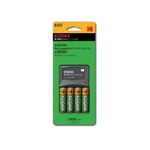 Kodak 4 Piles Rechargeables AA avec Chargeur