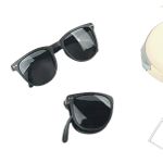 product_image_name-Generic-Lunettes  de Soleil UV Pliable - Unisex - Noir-2