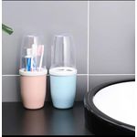 product_image_name-Generic-Pot pour brosse à dents pâte dentifrice portable multicolore.-2