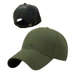 product_image_name-Fashion-Pack lot de 5 Casquettes (Cap ou Khaf) - Noir, Blanc, Rouge, Bleu nuit, Vert militaire 5 pieces-2