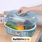 product_image_name-Generic-Panier à pain et  Égouttoir à Vaisselle Plastique- avec couvercle qualité supérieure-1