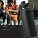 product_image_name-Generic-Mug Thermos en Acier Inoxydable 32oz, Grande Capacité Gobelet Thermos Portable - Noir-3