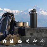 product_image_name-Generic-Mug Thermos en Acier Inoxydable 32oz, Grande Capacité Gobelet Thermos Portable - Noir-7