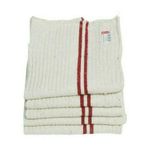 Paquet de 5 Serpillières - Coton 100% - 50 x 60 cm - Beige