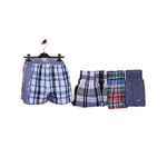 Lot de 3 Caleçons Boxers 100% Coton - Multi-couleurs - Homme