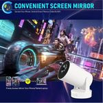 product_image_name-Generic-Videoprojecteur 4k, Mini Projecteur avec Haut-Parleur 5W, WiFi6 BT5.4, Android 11.0,Rotation 180°. Retroprojecteur -5