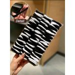 product_image_name-Generic-Lot de 20 Élastiques à Cheveux noirs et blancs-1