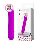 product_image_name-Generic-Vibromasseur Point G Gode Réaliste En Silicone Étanche À 10 Vitesses - Violet-3