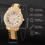 product_image_name-Fashion-Montre en or quartz de luxe pour femmes, bague, collier, boucles d'oreilles, bracelet de strass à la mode, montres de mode, ensemble de bijoux pour dames casual-7