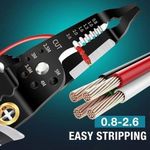 product_image_name-Generic-Pince à Dénuder Multifonctionnelle Pour électriciens, Pince à Sertir Et à Dénuder Les Fils-3