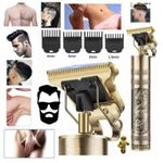 product_image_name-Generic-Tondeuse salle de bain Professionnelle – Rechargeable, Design Vintage Dragon en Or – Kit Complet pour Visage, Corps et Cheveux-2
