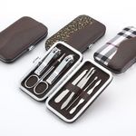 product_image_name-Generic-7Pcs Coupe-ongles Tondeuse Manucure Kit De Toilettage Acier Inoxydable-4