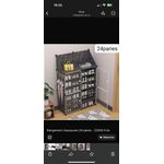 product_image_name-Generic-Armoire de rangement chaussures 24 paires- Plastique-3
