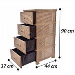 Etagere de cuisine 4 tirroires 
