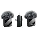 product_image_name-Generic-Microphone Sans Fil Double avec Récepteur-1