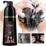 product_image_name-Generic-Dexe Shampoing instantané pour cheveux noirs, shampoing pour cheveux naturels, shampoing colorant pour cheveux noirs 3 en 1 pour hommes et femmes, formule végétale douce et longue durée-1