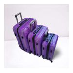 product_image_name-Generic-lot de 3 Valises Rigides en Coque Dure Ultra Résistante – 3 Tailles (Cabine, Moyenne 20kg , Grande 23kg)-2