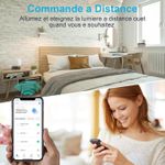 product_image_name-Generic-Prise intelligente WiFi Tuya (Type F), surveillance de puissance EU 16A fonction de minutage commande vocale fonctionne avec assistant vocal-6