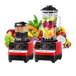 Blender incassable très puissant- Mixeur multifonction 2 en 1 - presse agrume - hachoir - moulin à grain - mixeur - blender