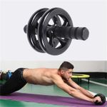 Roue abdominale avec tapis pour genou