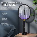product_image_name-Generic-Raquette Anti-moustiques électrique 3 En 1, Rechargeable Par USB, Photocatalyseur-1
