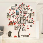 product_image_name-Generic-Sticker 3d rouge vert Arbre avec cadres photos  L:144 x 175 cm-2