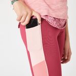 product_image_name-Domyos-Legging Respirant Fille - S500 Bordeaux-2