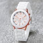 product_image_name-Fashion-Montres pour couple, Montre à quartz avec bracelet en silicone décontracté, Ensemble de bijoux-3