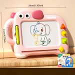 product_image_name-Arsuxeo-Planche à dessin magnétique de petite taille d’enfants, apprenant le cadeau éducatif de croquis de gravure de jouet pour les enfants de 36+ mois filles garçons-5