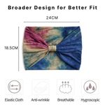product_image_name-iyooyoo-Ensemble de 2 bandeaux pour femmes, design arc-en-ciel tie-dye, 18 cm extra large-2