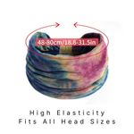 product_image_name-iyooyoo-Ensemble de 2 bandeaux pour femmes, design arc-en-ciel tie-dye, 18 cm extra large-4