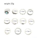 product_image_name-Fashion-Ensemble de 11 bagues pour phalanges pour femmes - Bagues empilables thème (Lune/Étoile/Gemme) en 15/16/17mm-3