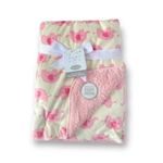 Couverture bébé velouté chaude et enveloppante