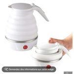 Bouilloire électrique portable et pliable 