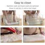 product_image_name-Generic-Tapis Doux En Forme De Cœur, 30x40cm, Tapis De Salon Pour Chambre à Coucher-4