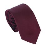 Cravate Homme en polyester - Rouge bordeaux
