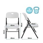 product_image_name-Generic-Lot de 4 Chaises pliantes, robustes et confortables-1