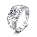 product_image_name-Generic-Bague de mariage pour Homme  Alliage - Zircon  Brilliant-2