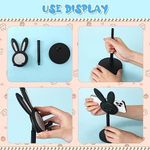 product_image_name-Generic-Support Téléphone Pliable Lapin – Réglable & Antidérapant – Design Kawaii Mignon pour Fille / Enfant – Accessoire Bureau Smartphone Universel-4