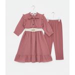 Ensemble robe avec pantalon 