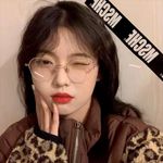 product_image_name-Fashion-Lunettes Anti-Lumière Bleue Transparentes Anti-Rayonnement pour Femmes - Chameau-2