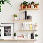 product_image_name-Generic-Ensemble de 4 étagères flottantes murales, support de rangement mural de 6 pouces de large-3