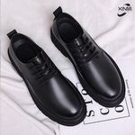 product_image_name-Fashion-Chaussures en cuir pour hommes à la mode, chaussures habillées pour hommes - Noir-1