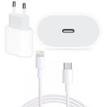 Generic Chargeur COMPLET 20W Ultra Rapide CABLE TYPE C IPHONE - Prix pas  cher