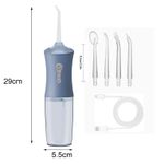 product_image_name-Generic-Hydropulseur oral électrique détachable, jet d'eau dentaire portable, nettoyeur de dents étanche, nettoyeur buccal puissant-8