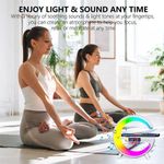 product_image_name-Generic-Haut-parleur Bluetooth portable, Charge sans fil, Lumière RGB, Réveil, Horloge-8