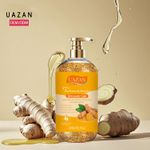 product_image_name-Generic-UAZAN - Gel Douche Clarifiant au Curcuma (500ml) - Enrichi en Vitamine C & Acide Kojique-3