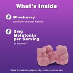 product_image_name-Generic-Mélatonine 5mg (60 Gummies) – Aide au Sommeil Naturelle et Sans Accoutumance – Arôme Myrtille – Formule Clean pour S'endormir Plus Vite et Se Réveiller Reposé – 100% Sans Médicament-3