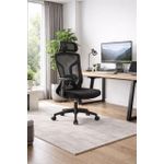 product_image_name-Generic-Chaise de bureau ergonomique 2588A en maille avec appui-tête et accoudoirs réglables-1