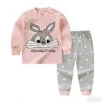 product_image_name-Fashion-Ensemble de 2 pièces pour bébé filles 0-3 ans, vêtements pour enfants nouveau-nés, sweat-shirt à manches longues, pantalons, hauts motif dessin animé-1